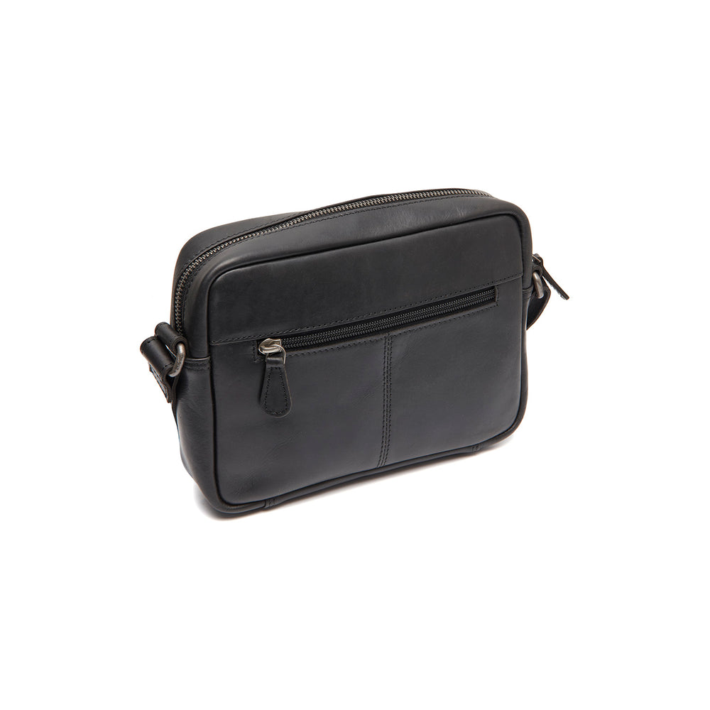 Leder Umhängetasche Schwarz Westmere