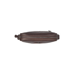 Leather Shoulder Bag Brown Westmere