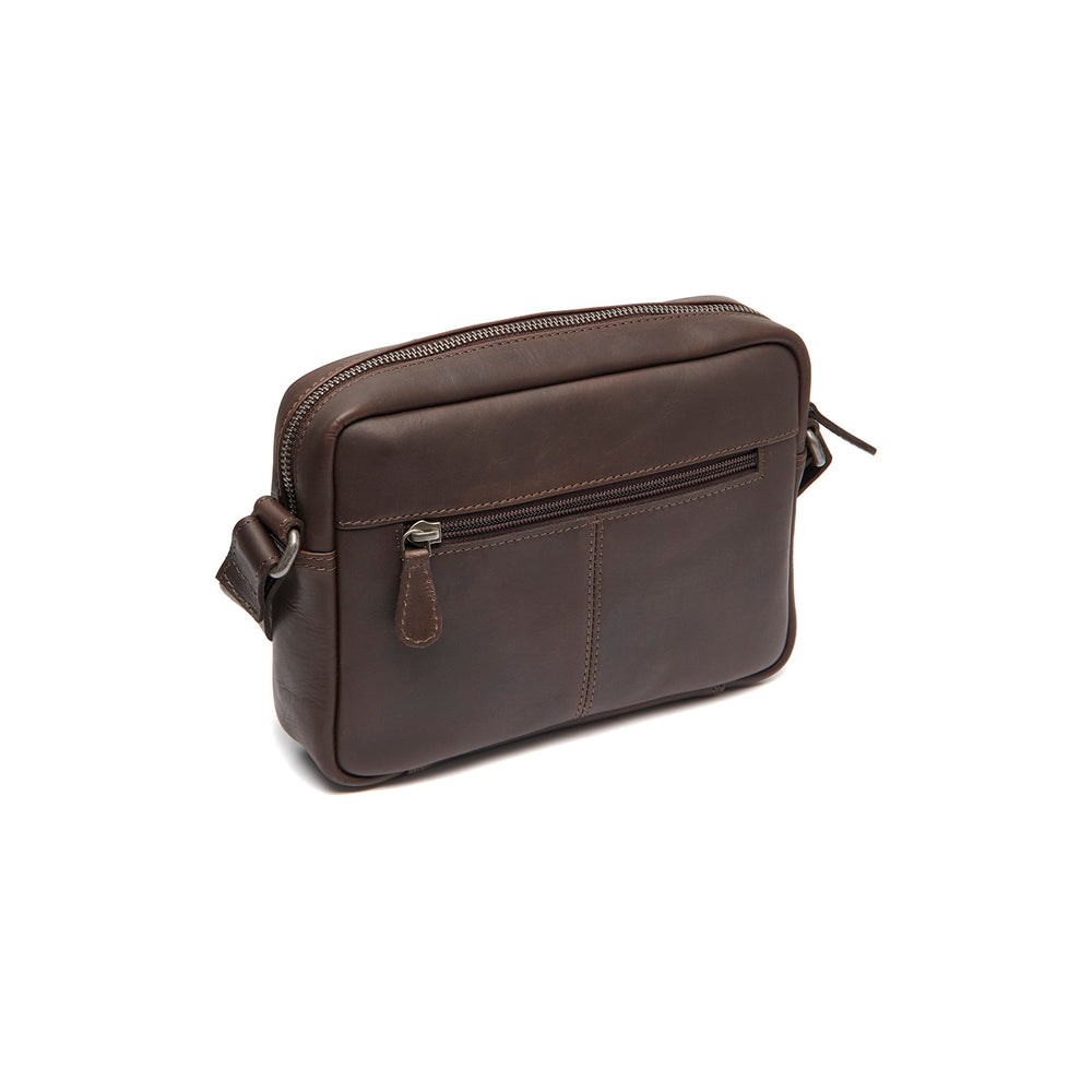 Leder Umhängetasche Braun Westmere