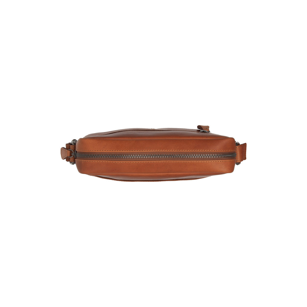 Leder Umhängetasche Cognac Westmere