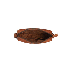 Leather Shoulder Bag Cognac Westmere