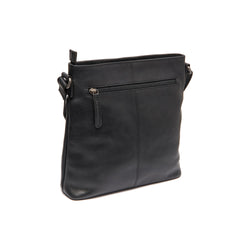 Leather Shoulder Bag Black Lunton