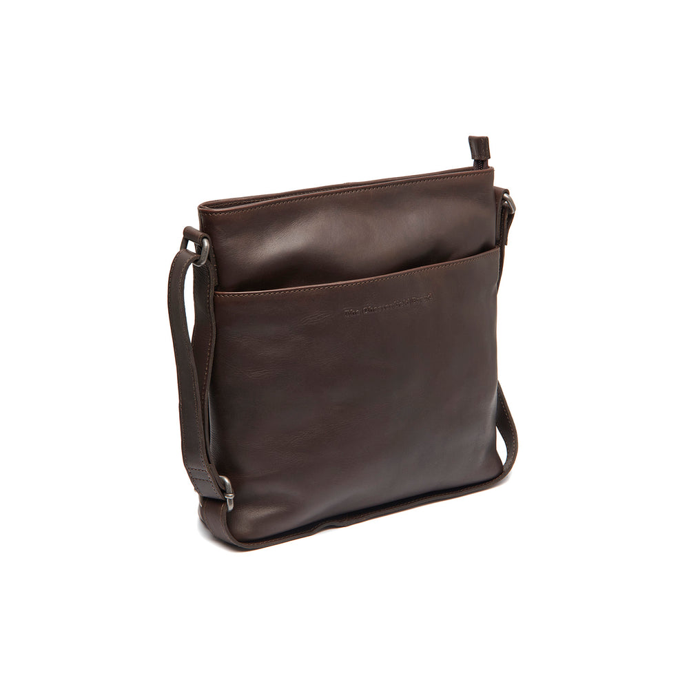 Leder Umhängetasche Braun Lunton