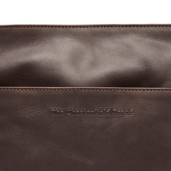 Leather Shoulder Bag Brown Lunton