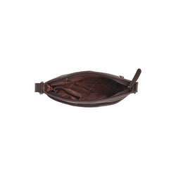 Leather Shoulder Bag Brown Lunton