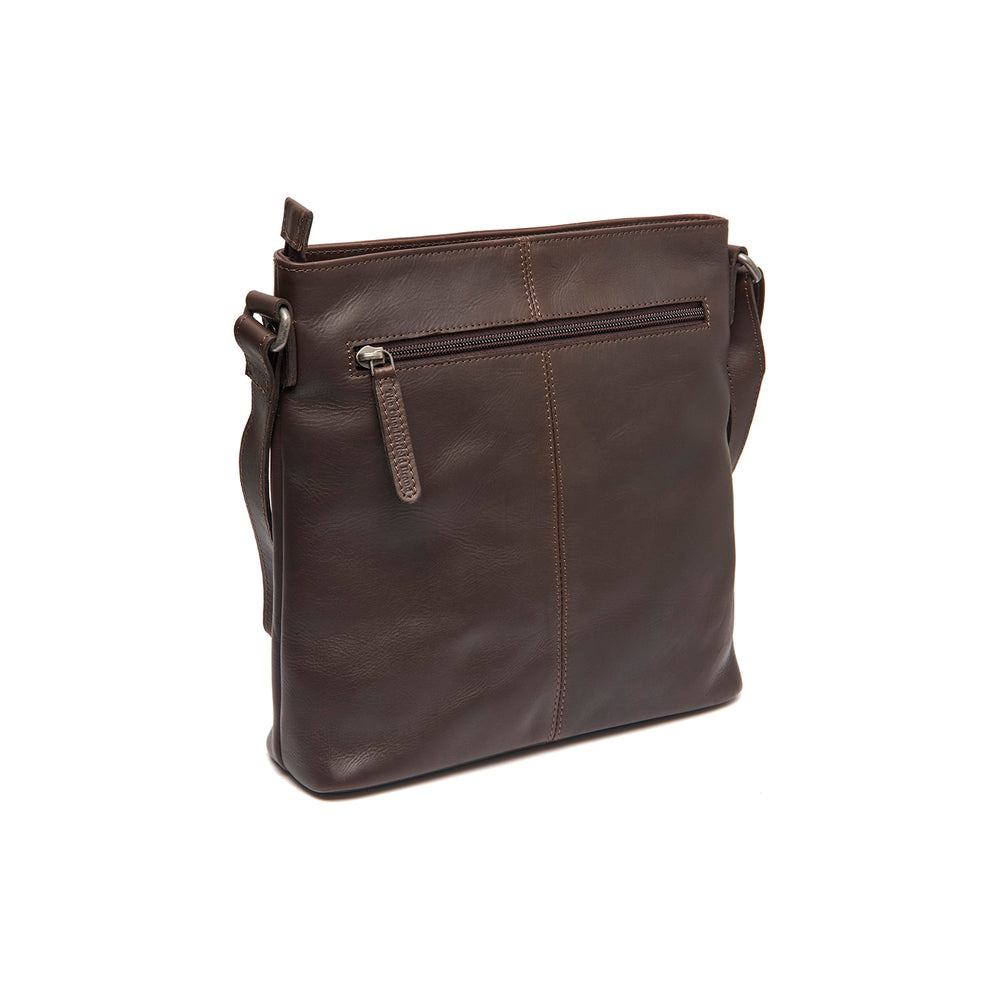 Leder Umhängetasche Braun Lunton