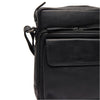 Sac Bandoulière en Cuir Noir Montira