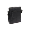 Sac Bandoulière en Cuir Noir Montira