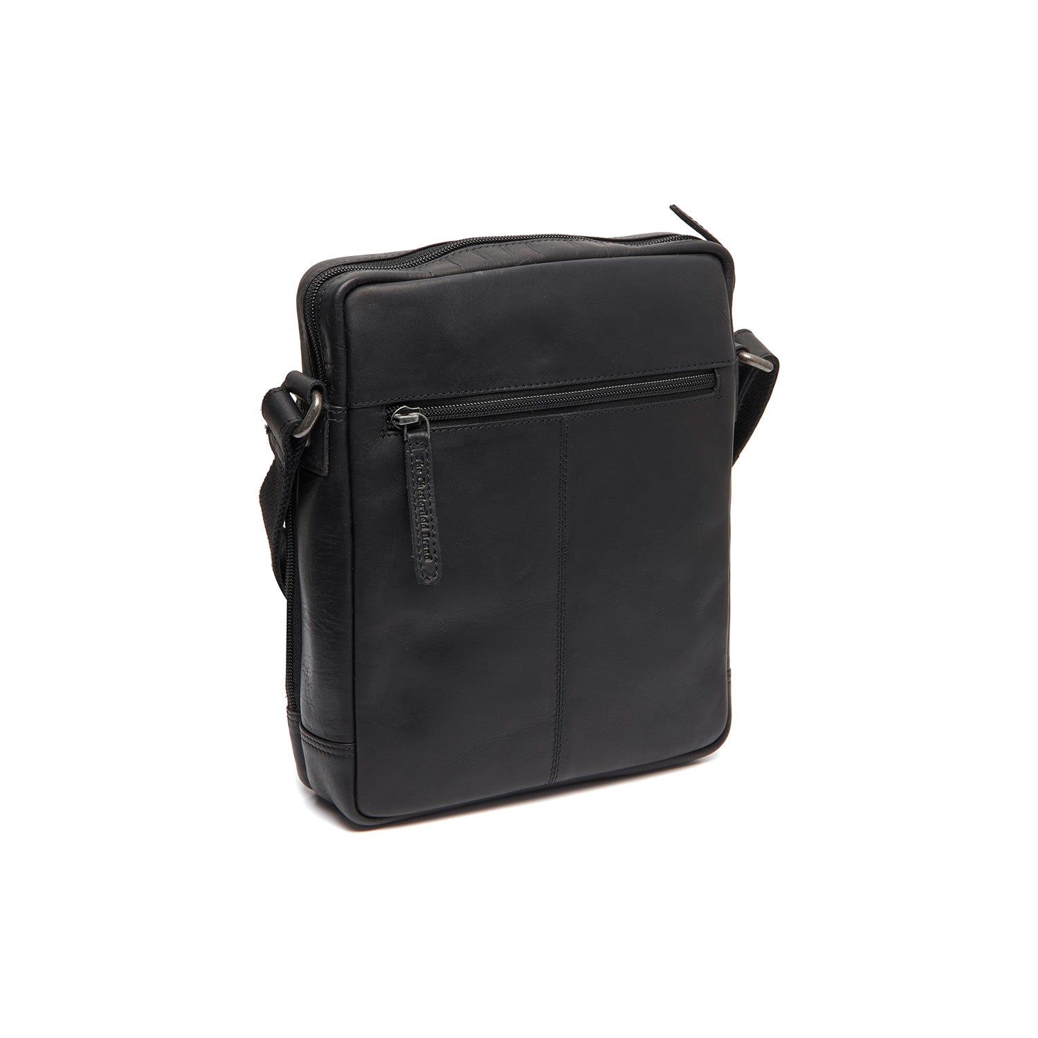 Sac Bandoulière en Cuir Noir Montira