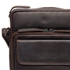 Leather Shoulder Bag Brown Montira