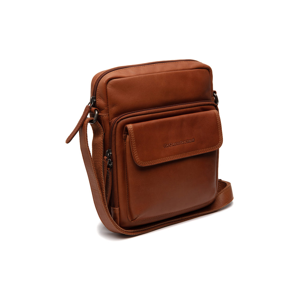 Sac Bandoulière en Cuir Cognac Montira