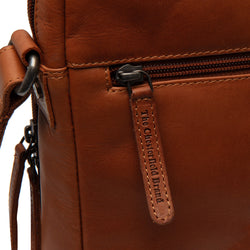 Leather Shoulder Bag Cognac Montira