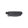 Leather Shoulder Bag Black Anzora