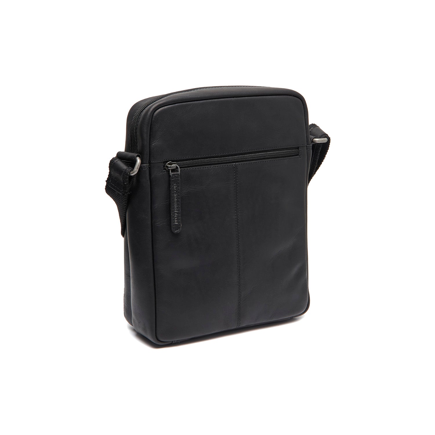 Leather Shoulder Bag Black Anzora