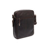 Sac Bandoulière en Cuir Marron Anzora