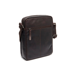 Leather Shoulder Bag Brown Anzora