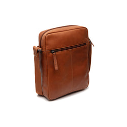 Leather Shoulder Bag Cognac Anzora