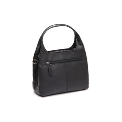 Leather Shoulder Bag Black Lunera