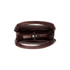 Leren Shoulder Bag Bruin Lunera