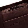 Leren Shoulder Bag Bruin Lunera