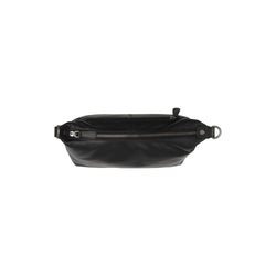 Leather Shoulder Bag Black Skara