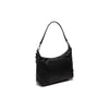 Leather Shoulder Bag Black Skara