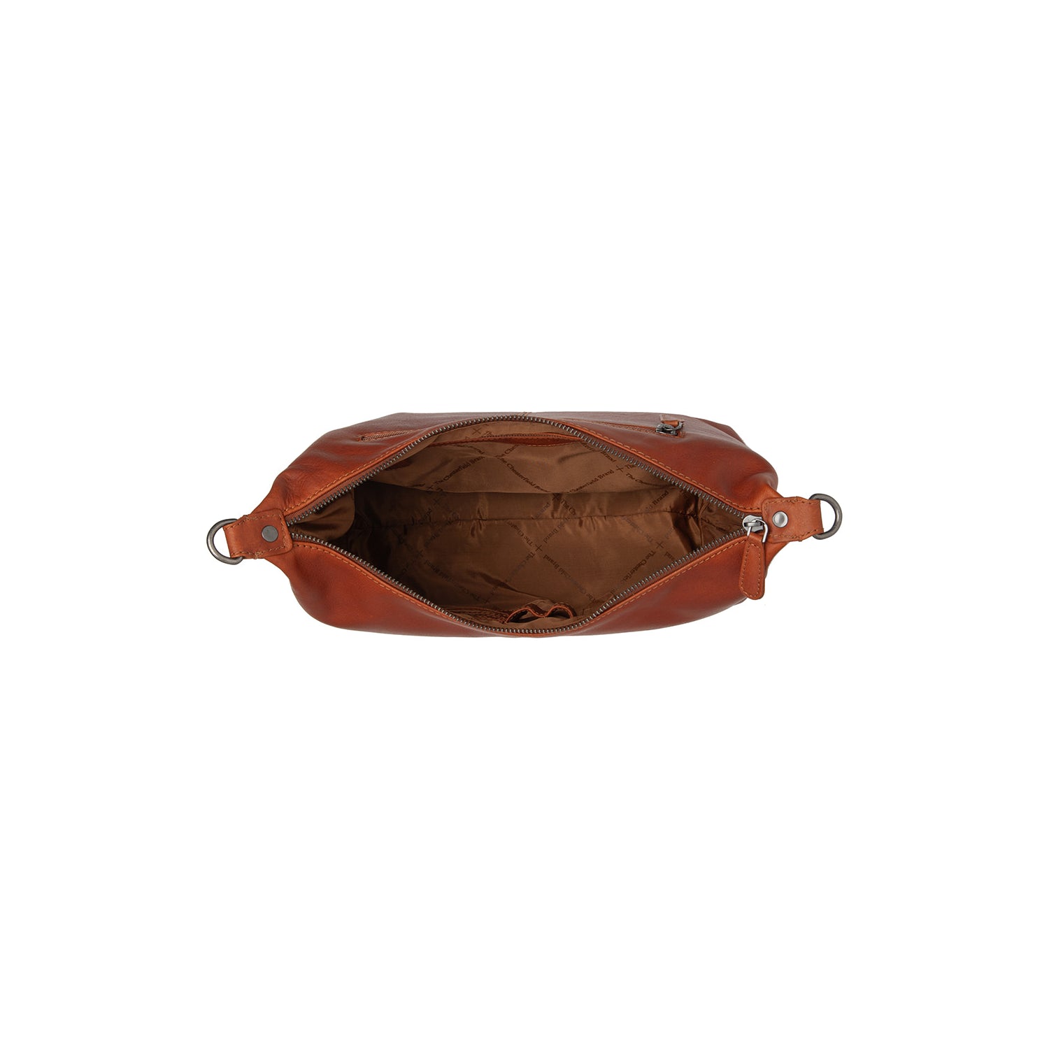 Leather Shoulder Bag Cognac Skara