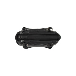 Leather Shoulder Bag Black Fenja
