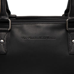 Leather Shoulder Bag Black Fenja