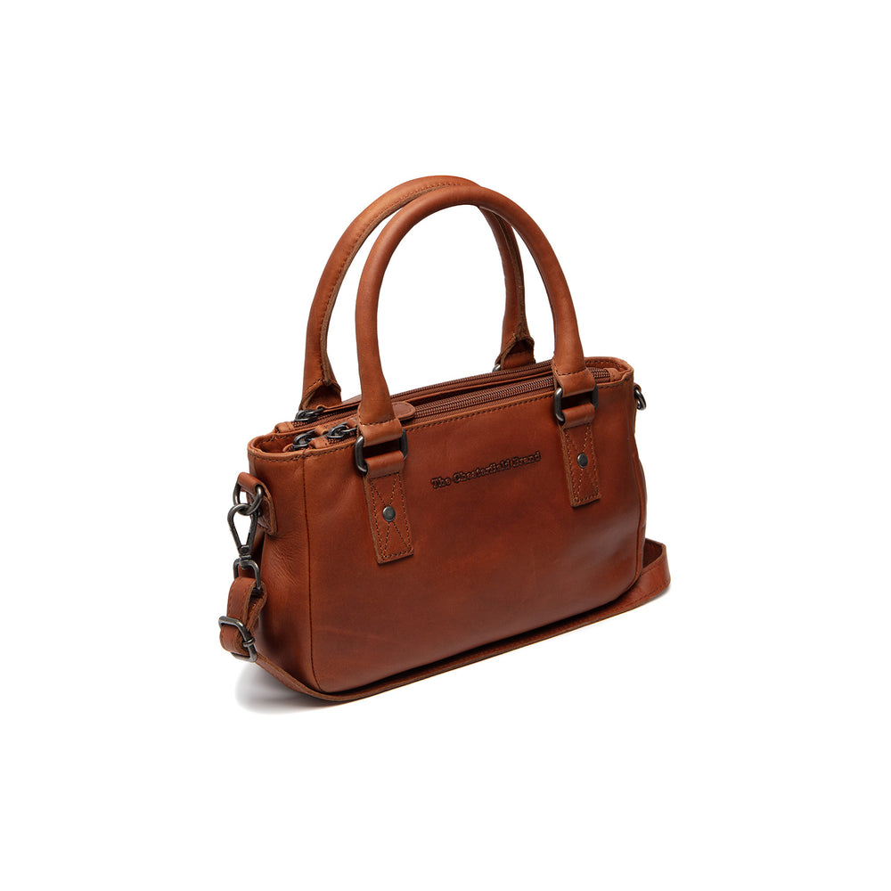 Sac à Main en Cuir Cognac Fenja