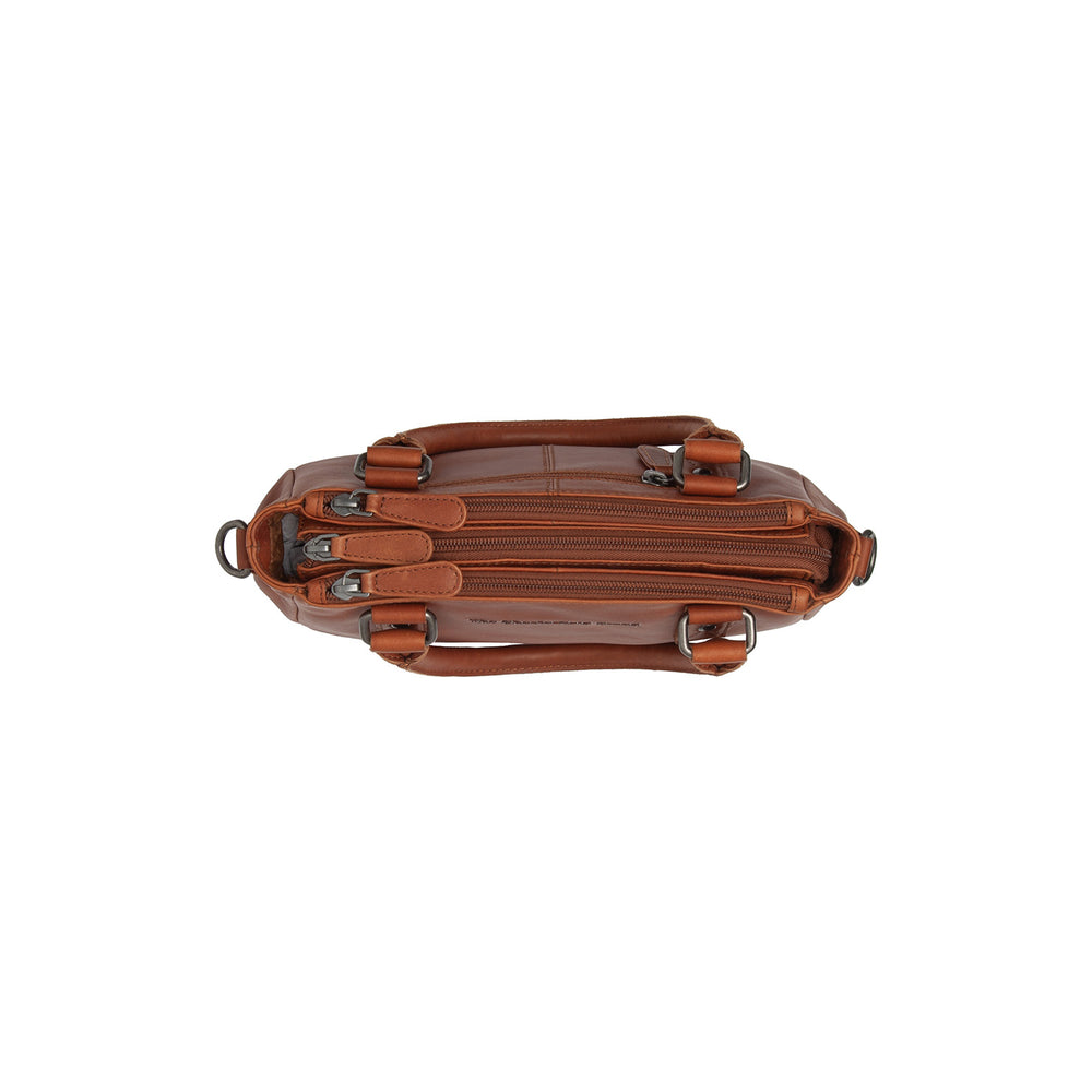 Sac à Main en Cuir Cognac Fenja