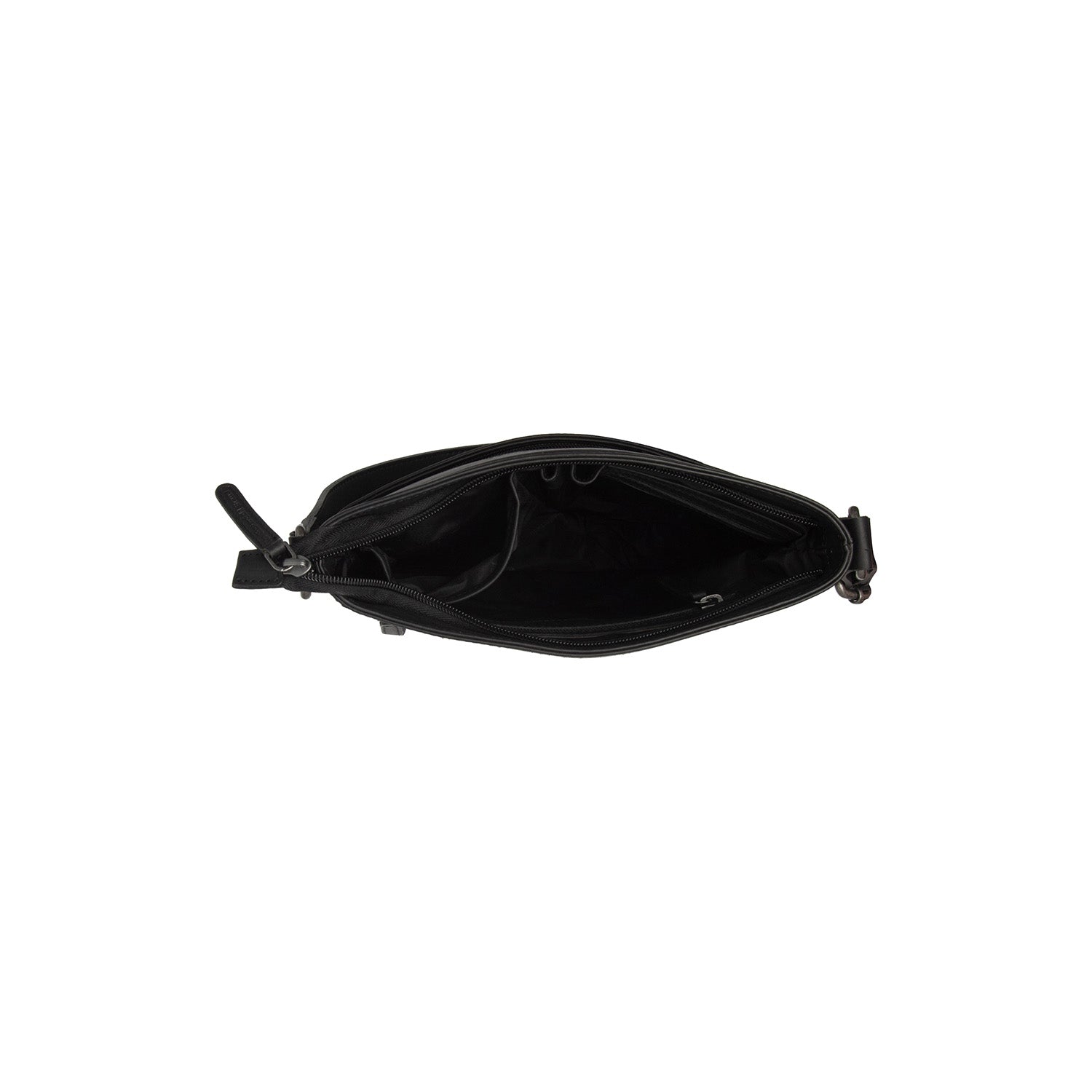 Leather Shoulder Bag Black Mirea