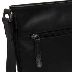 Leather Shoulder Bag Black Mirea