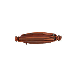 Leather Shoulder Bag Cognac Mirea
