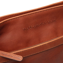 Leather Shoulder Bag Cognac Mirea