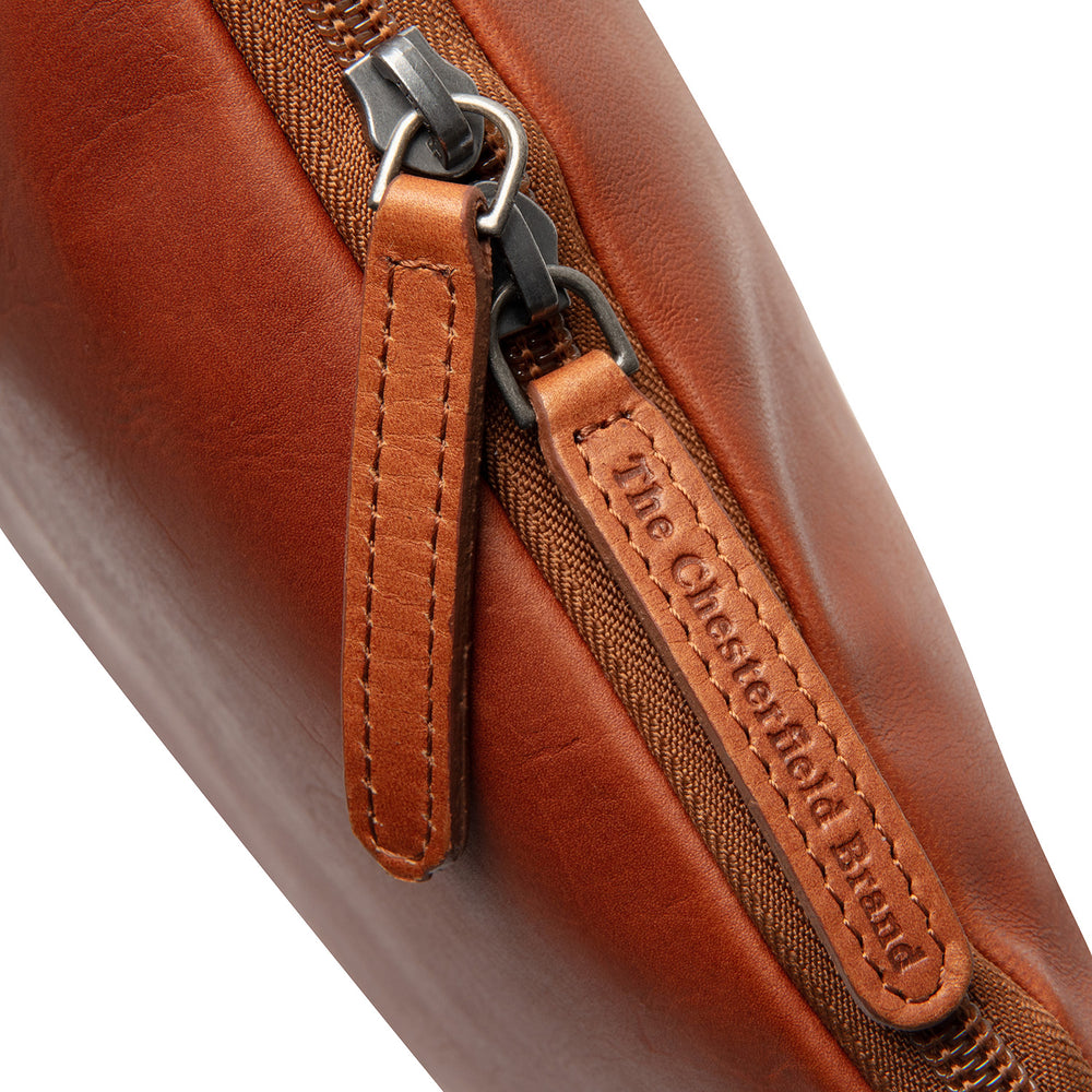 Leder Umhängetasche Cognac Mirea