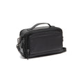 Sac Bandoulière en Cuir Noir Rovon
