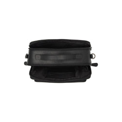 Leather Shoulder Bag Black Rovon