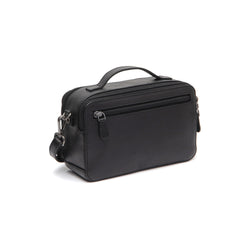 Leather Shoulder Bag Black Rovon