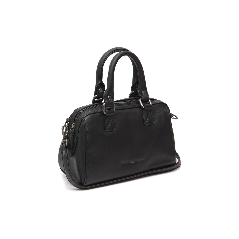 Sac à Main en Cuir Noir Dalford