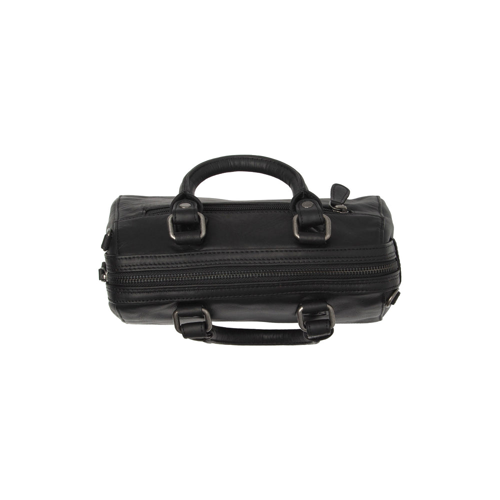 Sac à Main en Cuir Noir Dalford