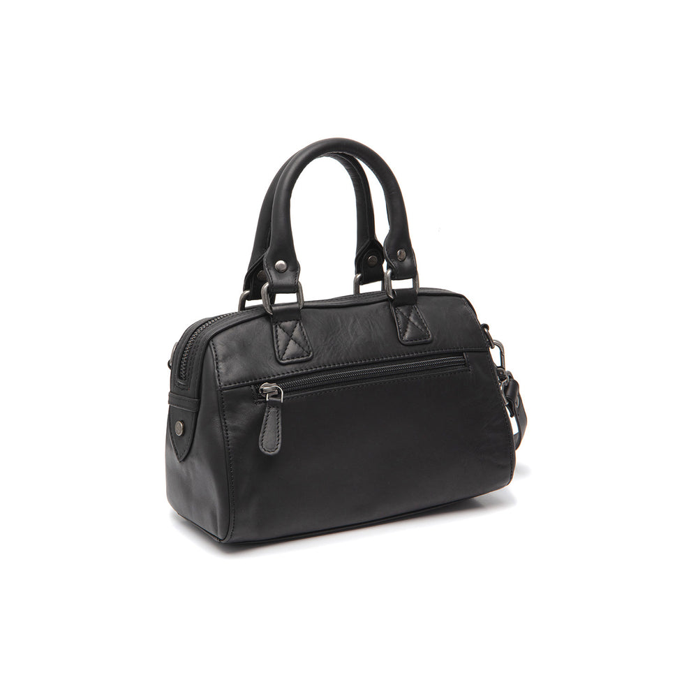 Sac à Main en Cuir Noir Dalford