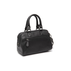 Leather Shoulder Bag Black Dalford