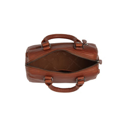 Leather Shoulder Bag Cognac Dalford