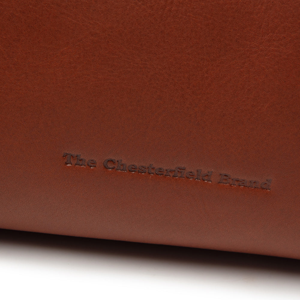 Leder Handtasche Cognac Dalford