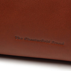 Leather Shoulder Bag Cognac Dalford