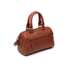 Leather Shoulder Bag Cognac Dalford