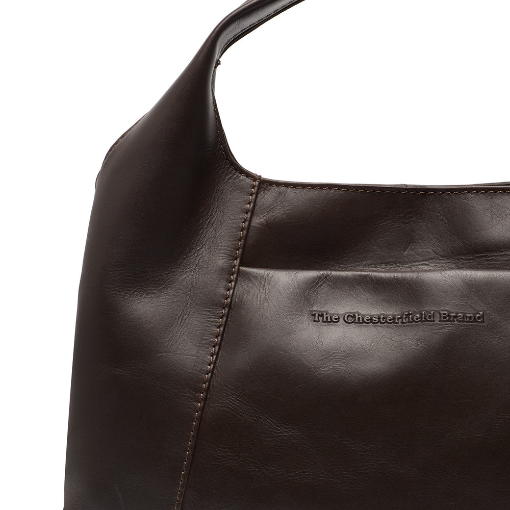 Leather Handbag Brown Salina