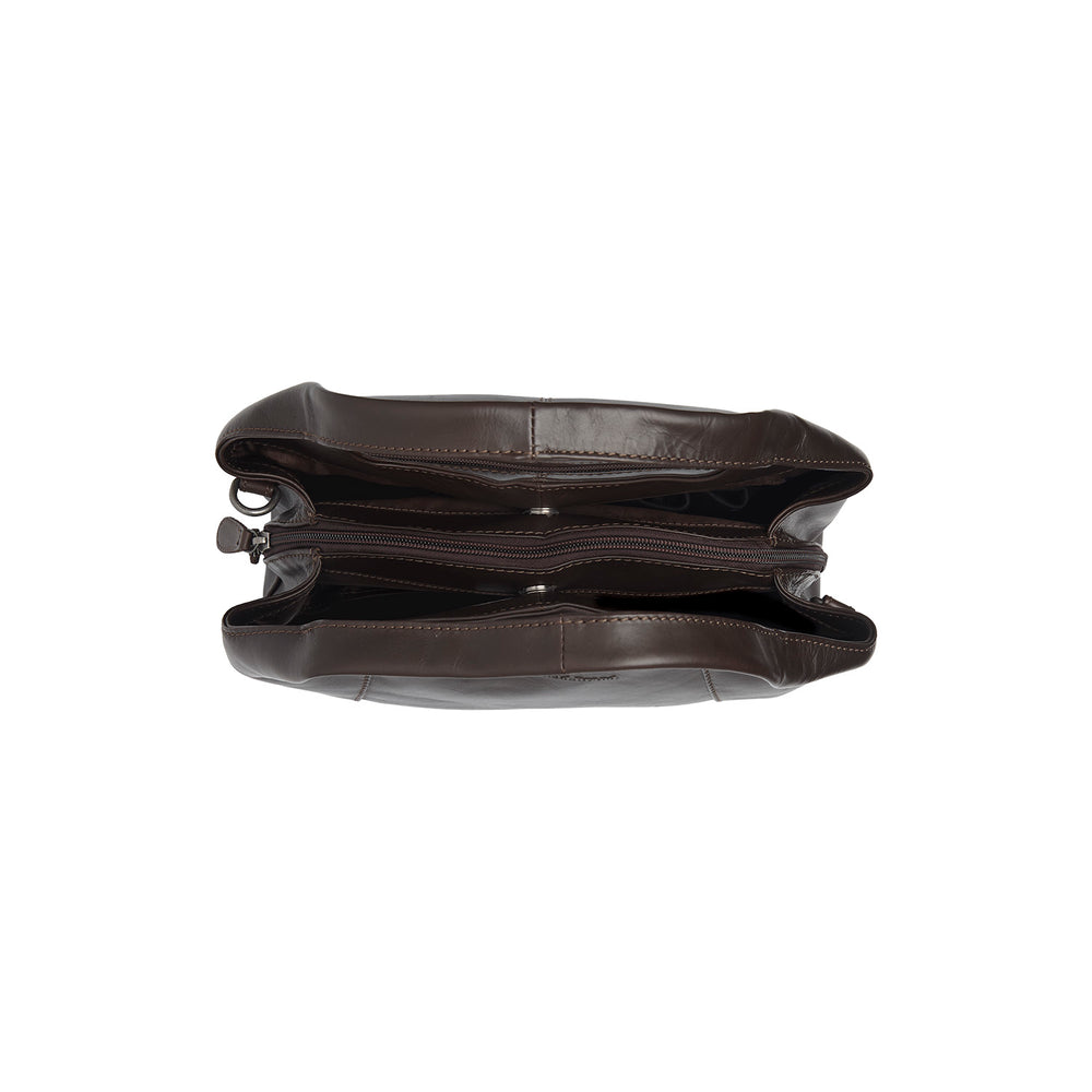 Leather Handbag Brown Salina