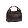 Leren Shoulder Bag Bruin Salina